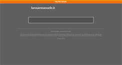 Desktop Screenshot of larosaemanuele.it
